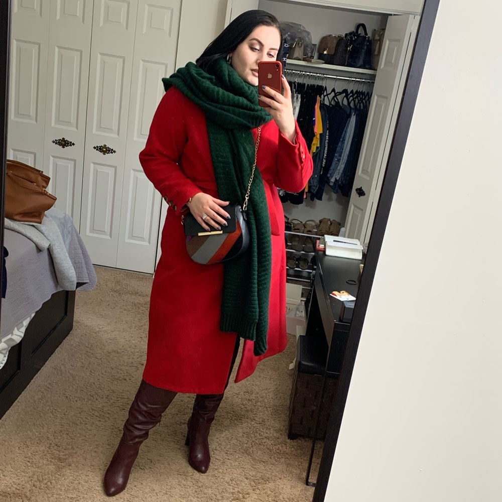 ❤️ Red coat 🧥❤️
